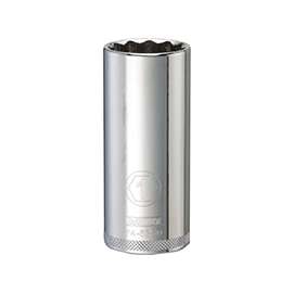 DeWALT DWMT74535OSP Drive Socket, SAE Measuring, 1/2 in Drive, 12-Point, 1 in Socket, Vanadium Steel