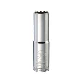 DeWALT DWMT74545OSP Drive Socket, Metric Measuring, 1/2 in Drive, 12-Point, 15 mm Socket, Vanadium Steel