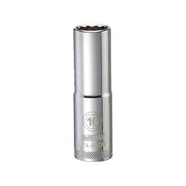 DeWALT DWMT74547OSP Drive Socket, Metric Measuring, 1/2 in Drive, 12-Point, 16 mm Socket, Vanadium Steel