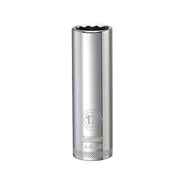 DeWALT DWMT74548OSP Drive Socket, Metric Measuring, 1/2 in Drive, 12-Point, 17 mm Socket, Vanadium Steel