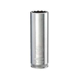 DeWALT DWMT74549OSP Drive Socket, Metric Measuring, 1/2 in Drive, 12-Point, 18 mm Socket, Vanadium Steel
