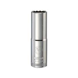 DeWALT DWMT74555OSP Drive Socket, SAE Measuring, 1/2 in Drive, 12-Point, 5/8 in Socket, Vanadium Steel
