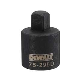 DeWALT DWMT75295OSP Reducing Impact Adapter, 3/4 in Female Drive, 1/2 in Male Output Drive
