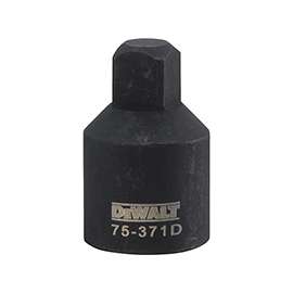 DeWALT DWMT75371OSP Reducing Impact Adapter, 1/2 in Female Drive, 3/8 in Male Output Drive