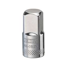 DeWALT DWMT86002OSP Increasing Socket Adapter, 1/4 in Female Drive, 3/8 in Male Output Drive