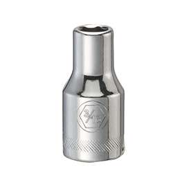 DeWALT DWMT86022OSP Hand Socket, SAE Measuring, 1/4 in Drive, 6-Point, 3/16 in Socket, Vanadium Steel