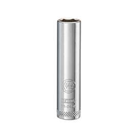 DeWALT DWMT86045OSP Drive Socket, SAE Measuring, 1/4 in Drive, 6-Point, 5/16 in Socket, Vanadium Steel
