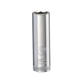 DeWALT DWMT86047OSP Drive Socket, SAE Measuring, 1/4 in Drive, 6-Point, 3/8 in Socket, Vanadium Steel