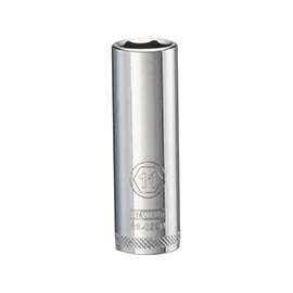 DeWALT DWMT86099OSP Deep Metric Drive Socket, 1/4 in Drive, 6-Point, 11 mm Socket, Steel
