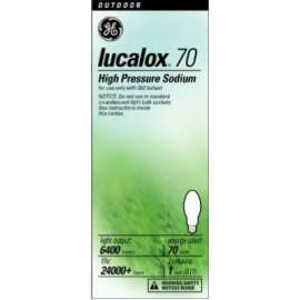 GE 70W Sodium Bulb