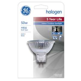 GE 50W WW Halo FLD Bulb