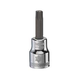 DeWALT DWMT87145OSP Torx Bit Socket, T40 Tip, 3/8 in Drive, Polished Chrome Vanadium, 1-31/32 in OAL