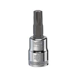 DeWALT DWMT87146OSP Torx Bit Socket, T45 Tip, 3/8 in Drive, Polished Chrome Vanadium, 1-31/32 in OAL