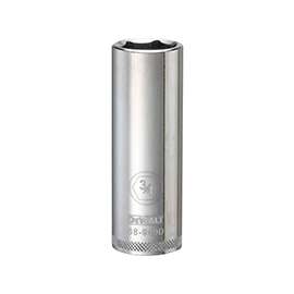 DeWALT DWMT88949OSP Drive Socket, SAE Measuring, 1/2 in Drive, 6-Point, 3/4 in Socket, Vanadium Steel