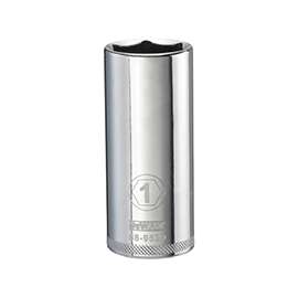 DeWALT DWMT88953OSP Drive Socket, SAE Measuring, 1/2 in Drive, 6-Point, 1 in Socket, Vanadium Steel
