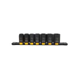 DeWALT DWMT74452OSP Deep Impact, SAE Socket Set, 7-Piece