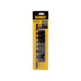 DeWALT DWMT74453OSP Deep Impact Socket Set, 7-Piece