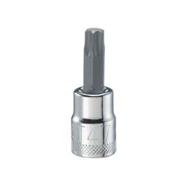 DeWALT DWMT74618OSP Torx Bit Socket, T47 Tip, 3/8 in Drive, Polished Chrome Vanadium, 1-31/32 in OAL