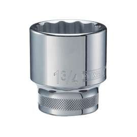 DeWALT DWMT74641OSP Hand Socket, SAE Measuring, 3/4 in Drive, 12-Point, 1-3/4 in Socket, Vanadium Steel