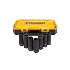 DeWALT DWMT74737 Deep Impact Socket Set, 7-Piece
