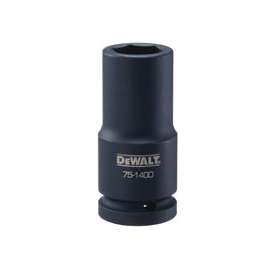 DeWALT DWMT75140OSP Impact Socket, 3/4 in Drive, 22 mm Socket, 6-Point, Black Oxide