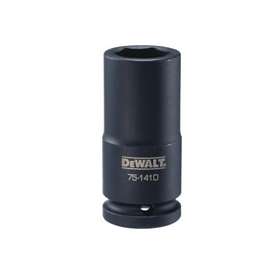 DeWALT DWMT75141OSP Impact Socket, 3/4 in Drive, 24 mm Socket, 6-Point, Black Oxide