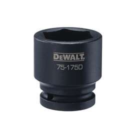 DeWALT DWMT75175OSP Impact Socket, 3/4 in Drive, 36 mm Socket, 6-Point, Black Oxide