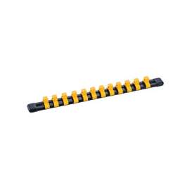 DeWALT DWMT75301OSP Socket Clip Rail, 12-Drive Clip, 12-7/32 in L, Aluminum