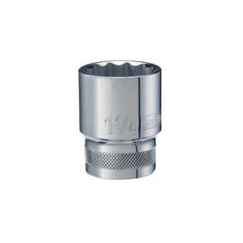 DeWALT DWMT75439OSP Hand Socket, SAE Measuring, 3/4 in Drive, 12-Point, 1-1/4 in Socket, Vanadium Steel
