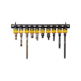 Dewalt DWMT80748 Socket Set, 10 Piece, 1/2 in, 14.45 in L
