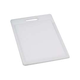 Arrow Plastic 709 Cutting Board, 16 in L, 10 in W, Plastic, White