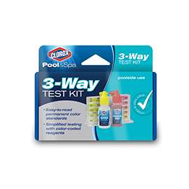 Clorox 70000CLX 3-Way Test Kit, 1