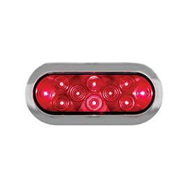 PM V423XR-4 LED Light, 12 V, LED Lamp, 10-Lamp, Red Lamp