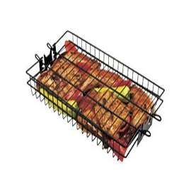 GrillPro 24785 Non-Stick Flat Spit Basket