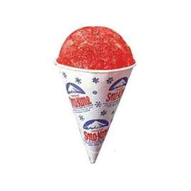 Gold Medal Sno-Kone 1060M Disposable Cup, 6 oz Cup, Wax