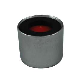 Plumb Pak PP800-16 Faucet Aerator, 3/4-27 Female, Brass, Chrome