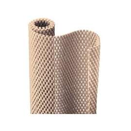 Con-Tact 04F-C6O59-06 Shelf Liner, 4 ft L, 20 in W, PVC, Taupe