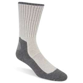2PK MED GRY Work Sock