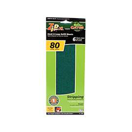 Gator 7242 Refill Sanding Sheet, 80-Grit, Medium, Aluminum Oxide