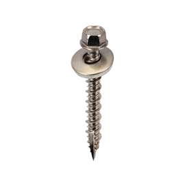 Acorn International SW-MW15SS250 Self-Tapping Screw, #9 Thread, High-Low, Twin Lead, Type 17 Point