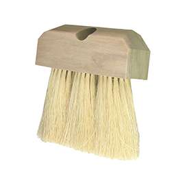 BIRDWELL 800-12 Roof Brush, Hardwood Handle