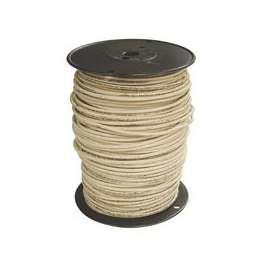 Southwire 8WHT-STRX500 Stranded Building Wire, 8 AWG, 500 ft L, White Nylon Sheath