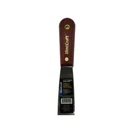 ProSource Putty Knife, 1-1/4 In W, High Carbon Steel Rose Wood