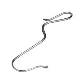HYDE 45050 Paint Pail Hook, Steel, Zinc