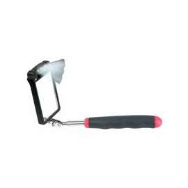 Lighted Inspection Mirrors, 3 1/2 x 2 1/4 in, 6 3/4 in-30 in L