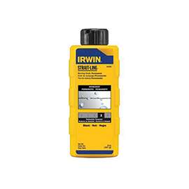 IRWIN 64908 Marking Chalk Refill, Black, 8 oz Bottle