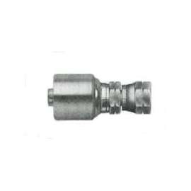 Gates MegaCrimp G25200-0606 Hose Coupling, 5/8-18 Crimp x Flare, Steel