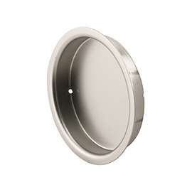 Prime-Line N 7209 Door Pull, Mortise Mounting, Steel, Satin Nickel
