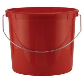5QT RED Plas Paint Pail