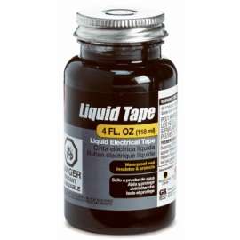 4OZ BLK LIQ Elec Tape